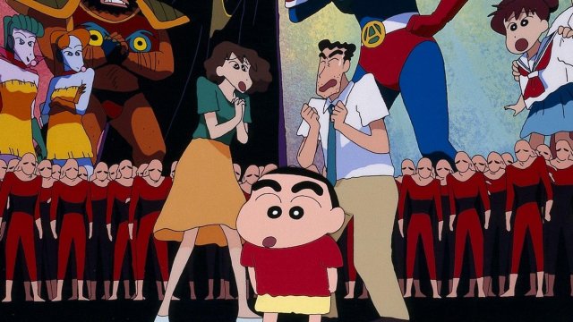 Crayon Shin-chan : Action Kamen Đối Đầu Ma Vương Áo Tắm (クレヨンしんちゃん アクション仮面VSハイグレ魔王 1993)