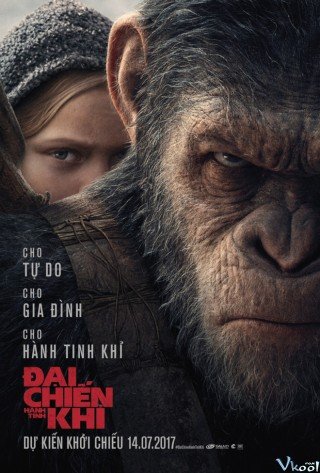Đại Chiến Hành Tinh Khỉ (War For The Planet Of The Apes)
