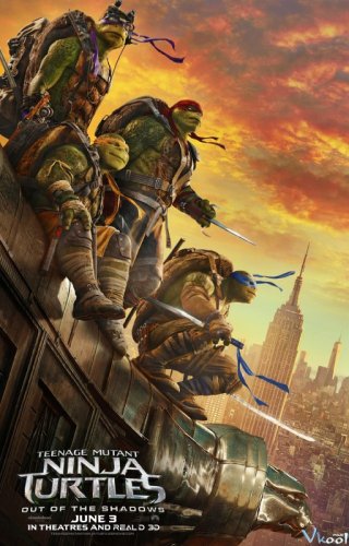 Ninja Rùa 2: Đập Tan Bóng Tối (Teenage Mutant Ninja Turtles: Out Of The Shadows 2016)
