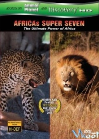 7 Loài Thống Lĩnh Châu Phi (Africas Super Seven 2008)