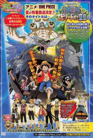 Vua Hải Tặc: Chương Skypiea (One Piece: Episode of Skypiea One Piece: Episode of Sorajima 2018)